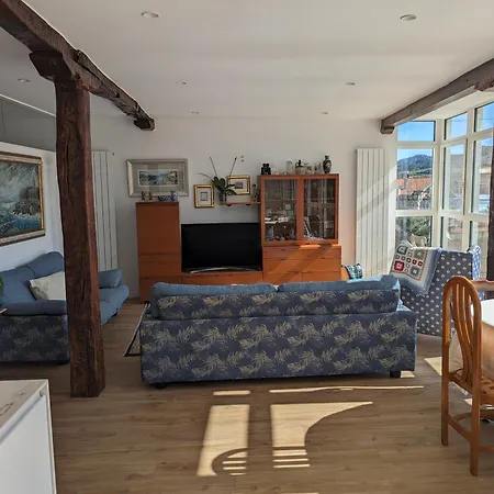 El Mirador Panoramico De Mundaka, Con Cuna Y Garaje Appartement