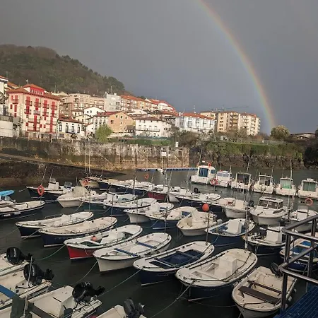 Апартаменты El Mirador Panoramico De Mundaka, Con Cuna Y Garaje Мундака