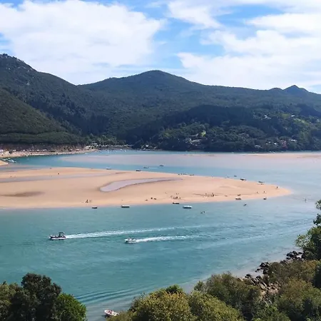 El Mirador Panoramico De Mundaka, Con Cuna Y Garaje アパート