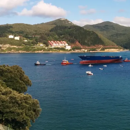 El Mirador Panoramico De Mundaka, Con Cuna Y Garaje * ムンダカ