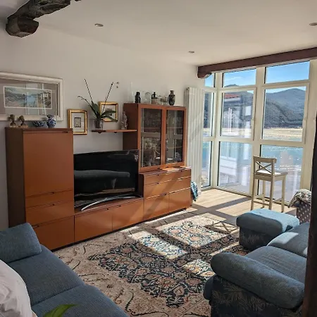 アパート El Mirador Panoramico De Mundaka, Con Cuna Y Garaje *