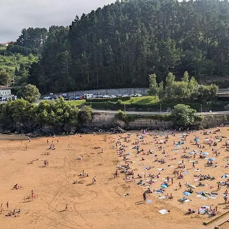 アパート El Mirador Panoramico De Mundaka, Con Cuna Y Garaje *