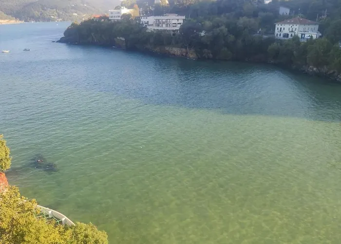 El Mirador Panorámico De Mundaka, Con Cuna Y Garaje Appartamento